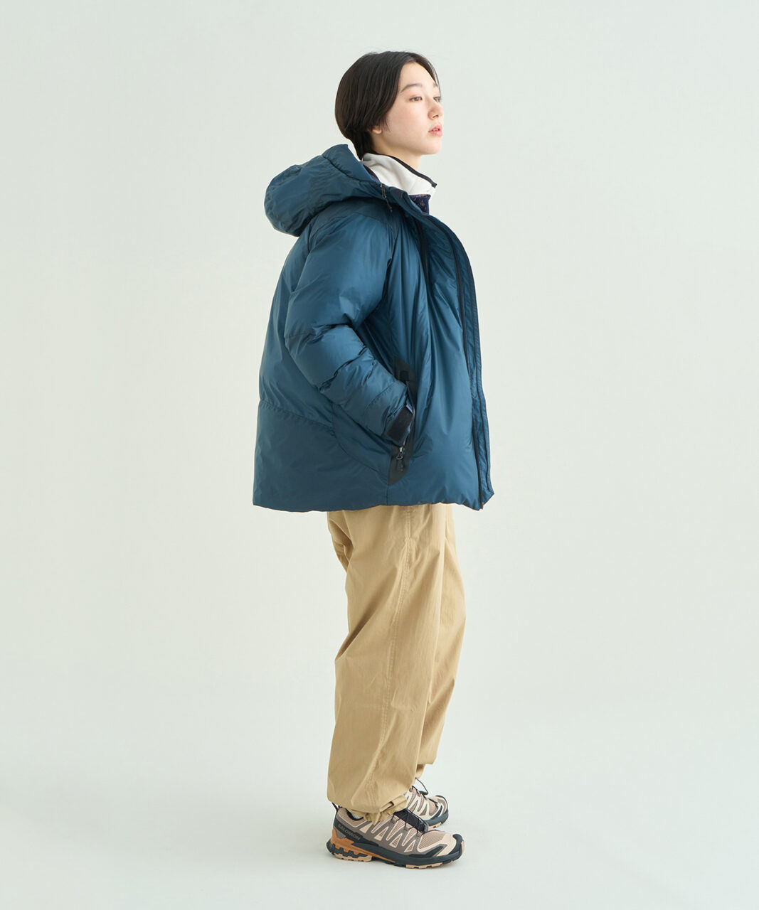 AURORA TEX LIGHT DOWN JACKET MIKAMI W 