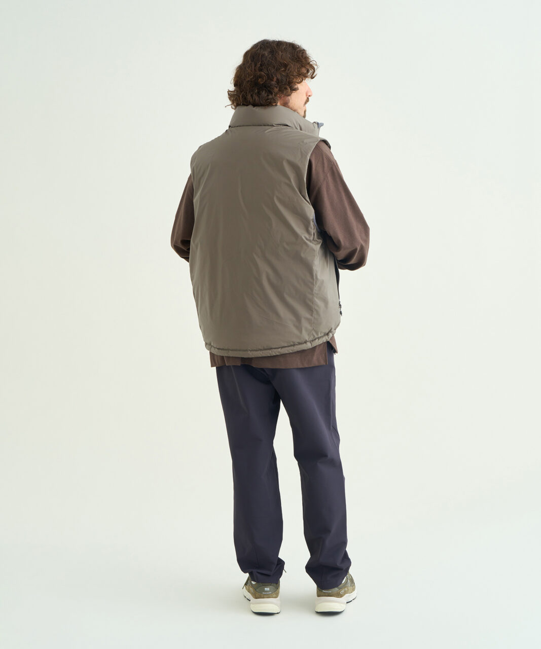 AURORA TEX STAND COLLAR DOWN VEST